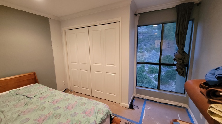 Unfinished Closet